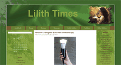 Desktop Screenshot of lilithtimes.info