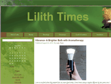 Tablet Screenshot of lilithtimes.info